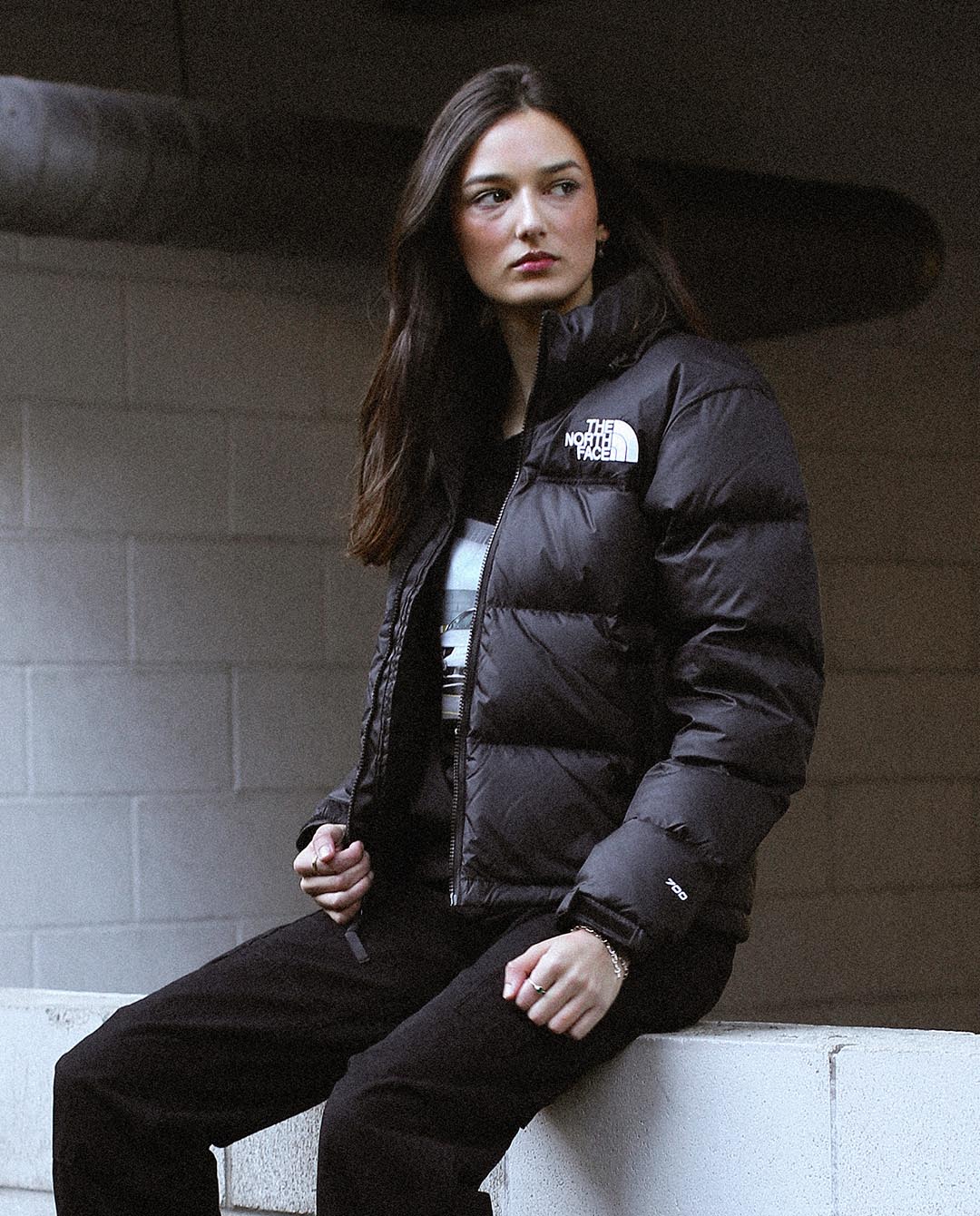 Black 1996 Retro Nuptse Jacket