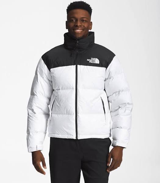 White 1996 Retro Nuptse Jacket