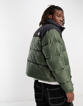 Green 1996 Retro Nuptse Jacket