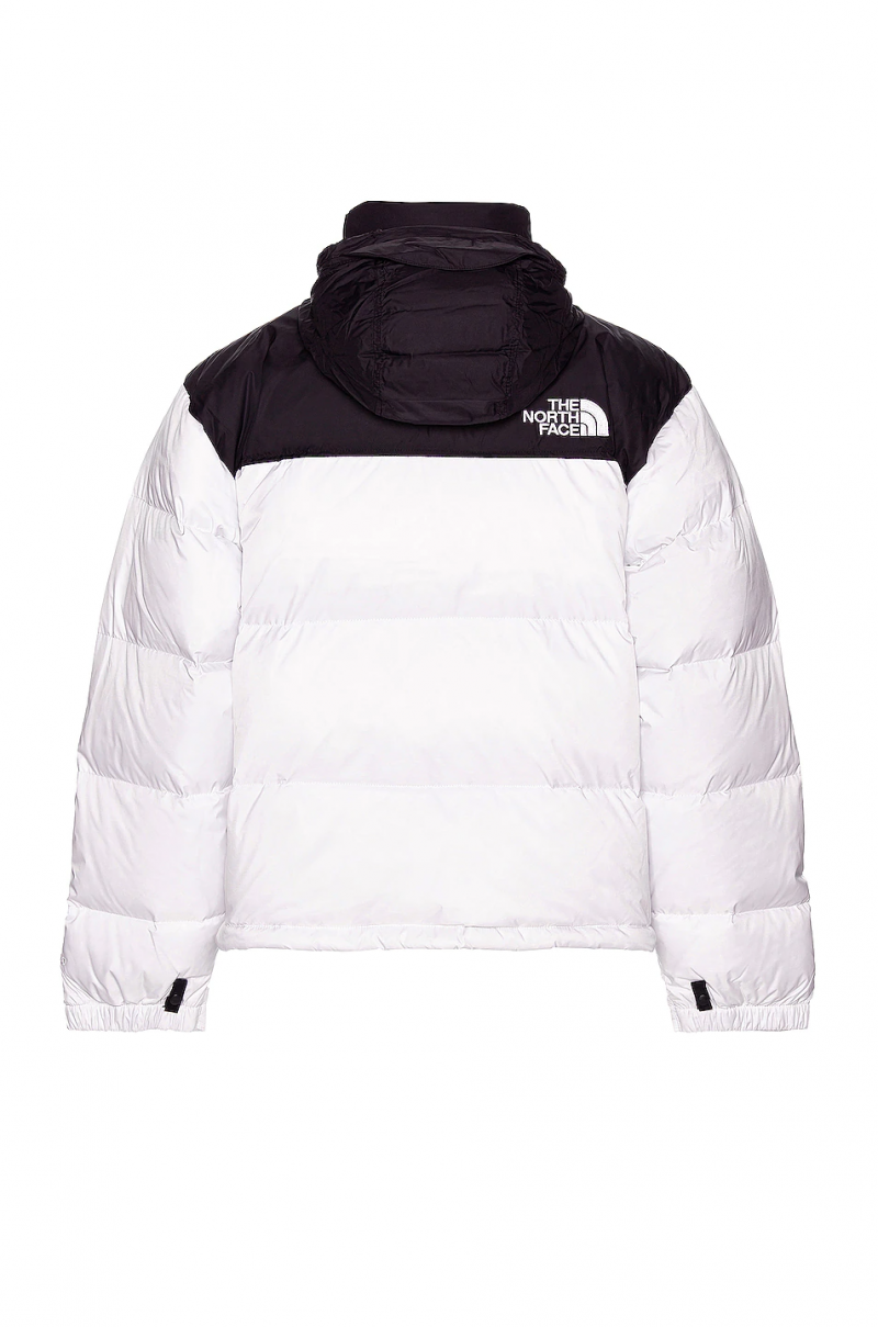 White 1996 Retro Nuptse Jacket